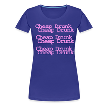 Women's Cheap Drunk T! - royal blue
