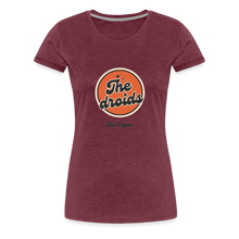 The Droids Retro Logo Women's T-Shirt - heather burgundy