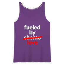Fueled by Chemo Women’s Premium Tank Top - purple