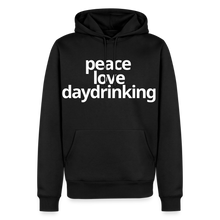 Peace Love Daydrinking Hoodie - black