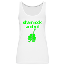 Shamrock and Roll Women's Tank - white