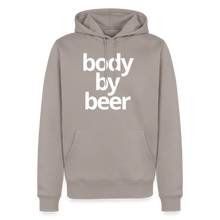 Body By Beer Hoodie - taupe