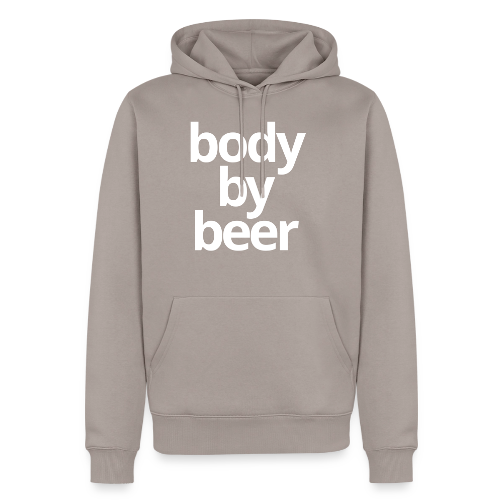 Body By Beer Hoodie - taupe