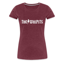 Women's Whipits Rocker T-Shirt - heather burgundy