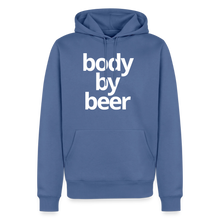 Body By Beer Hoodie - stone blue 