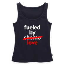Fueled by Chemo Women’s Premium Tank Top - navy