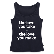 Love you Take Women’s Premium Tank Top - navy