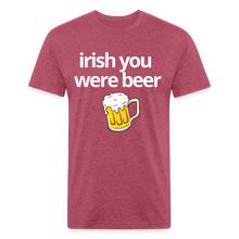 Irish You Were Beer - heather burgundy
