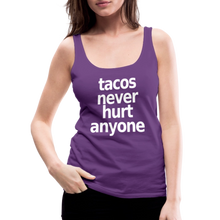 Tacos Premium Tank Top - purple