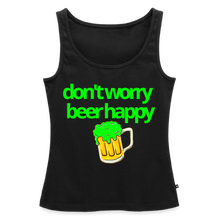 Don't Worry Beer Happy Women's Tank - black