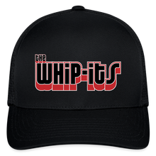 Whipits Logo Flexfit Fitted Baseball Cap - black