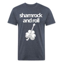 Shamrock and Roll T - heather navy