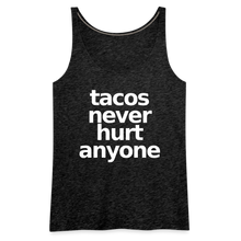 Tacos Premium Tank Top - charcoal grey