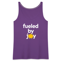 Fueled by Joy Premium Tank Top - purple