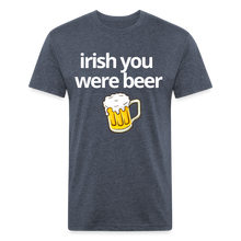 Irish You Were Beer - heather navy