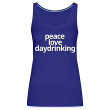 Peace Love Daydrinking Women’s Tank - royal blue