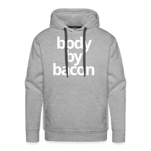 Body By Bacon Hoodie - heather grey