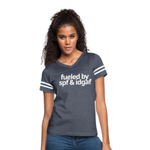 Women’s Vintage Sport T-Shirt - vintage navy/white