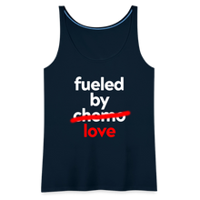 Fueled by Chemo Women’s Premium Tank Top - deep navy