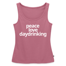 Peace Love Daydrinking Women’s Tank - mauve