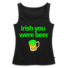 Irish You Were Beer Women's Tank - black