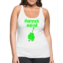 Shamrock and Roll Women's Tank - white