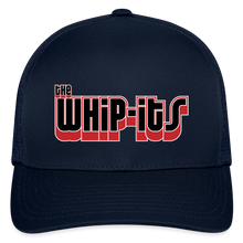 Whipits Logo Flexfit Fitted Baseball Cap - navy