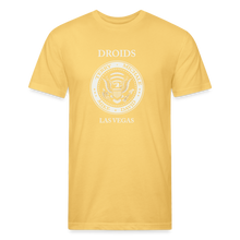Fitted Cotton/Poly Droids Punk T-Shirt by Next Level - pastel yellow