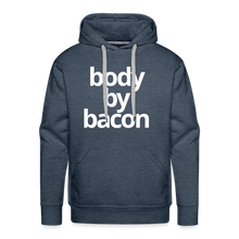 Body By Bacon Hoodie - heather denim