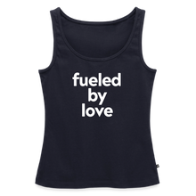 Fueled By Love Women’s Premium Tank Top - navy