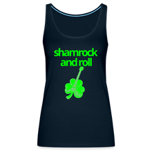Shamrock and Roll Women's Tank - deep navy