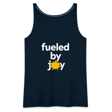 Fueled by Joy Premium Tank Top - deep navy