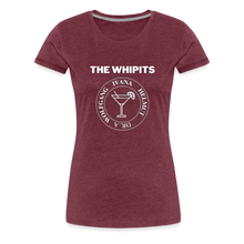 Women's Whipits Punk T-Shirt - heather burgundy
