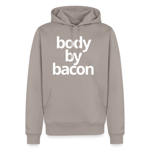 Body By Bacon Hoodie - taupe