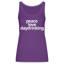 Peace Love Daydrinking Women’s Tank - purple