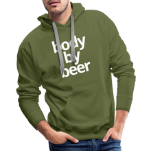 Body By Beer Hoodie - olive green