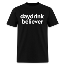 Daydrink Believer t-shirt: Spreading the gospel of bottomless since brunch began. - black