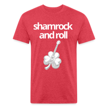 Shamrock and Roll T - heather red