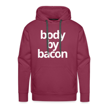 Body By Bacon Hoodie - burgundy