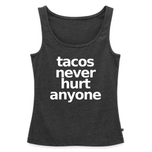 Tacos Premium Tank Top - heather anthracite