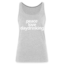 Peace Love Daydrinking Women’s Tank - heather gray