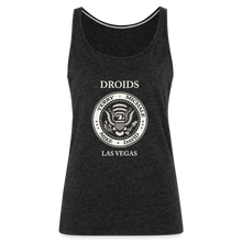 Women’s Droids Punk Premium Tank Top - charcoal grey
