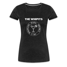 Women's Whipits Punk T-Shirt - charcoal grey