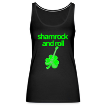 Shamrock and Roll Women's Tank - black