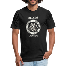 Fitted Cotton/Poly Droids Punk T-Shirt by Next Level - black