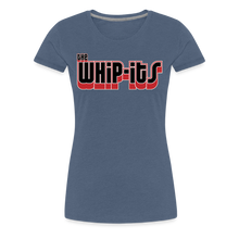 Women's Whipits Logo T-Shirt - heather blue