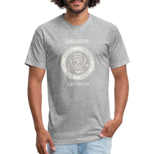 Fitted Cotton/Poly Droids Punk T-Shirt by Next Level - heather gray