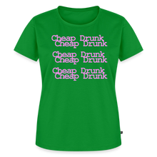 Women's Cheap Drunk T! - green