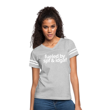 Women’s Vintage Sport T-Shirt - heather gray/white