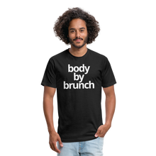 Body By Brunch Fitted Cotton/Poly T-Shirt - black